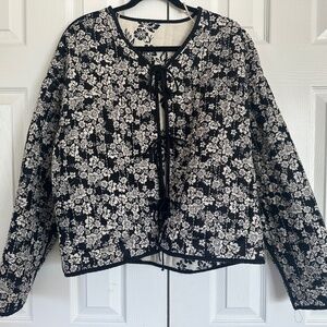 Zara Quilted Reversible Jacket